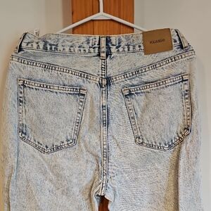 Pull&Bear Petite Light Blue Acid Wash Jeans